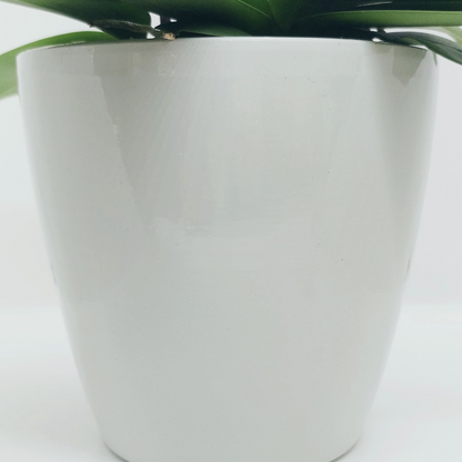 Vaso Ceramica "Milano" Ghiaccio 9cm