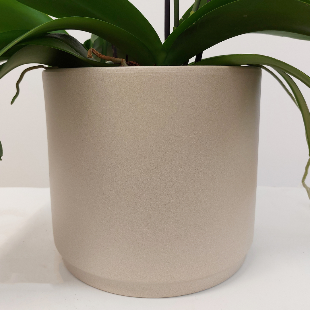 Vaso Ceramica "Capri" Sabbia 21 cm